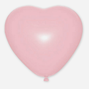 Сердце Пастель PINK 50шт