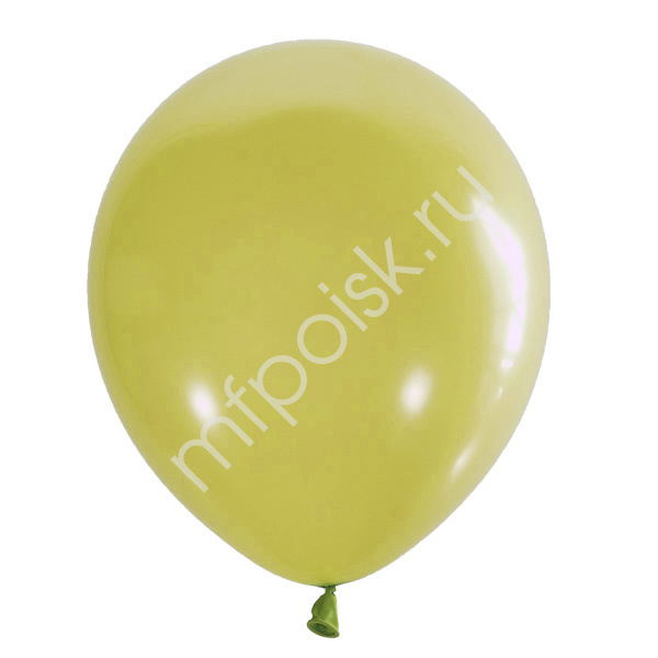 Латексный воздушный шар M 12"/30см Декоратор APPLE GREEN 999 100шт