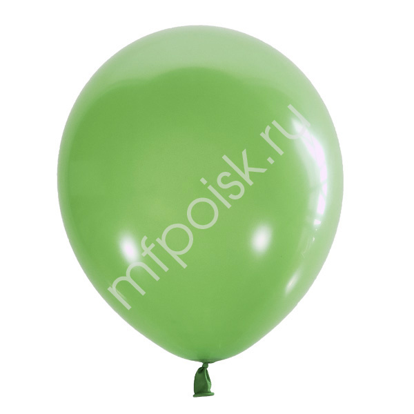 Латексный воздушный шар M 5"/13см Декоратор LIME GREEN 065 100шт