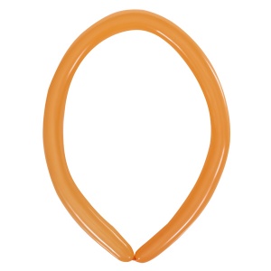 воздушные шары, шары для моделирования, M 270 Пастель для моделирования ORANGE 100шт