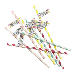 Трубочки для коктейля Девочкам 8 шт