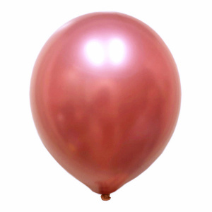Латексный воздушный шар M 11"/28см Хром PLATINUM Rose Gold 25шт