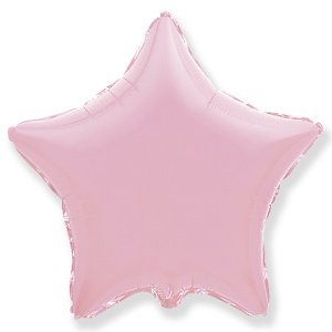 Звезда Пастель PINK 18"/45 см фольгированный шар