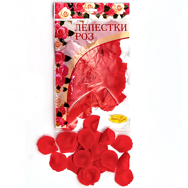 свадебные аксессуары, AC Лепестки роз RED 30гр.