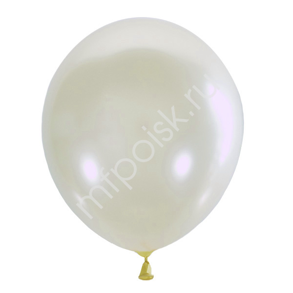 Латексный воздушный шар M 12"/30см Перламутр IVORY 077 100шт