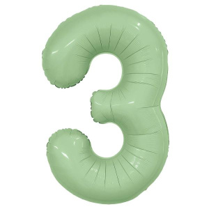 Фигура "Цифра 3 Slim" Олива