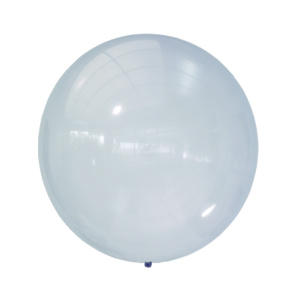 Латексный воздушный шар M 24"/61см Кристалл Bubble BLUE 244 1шт