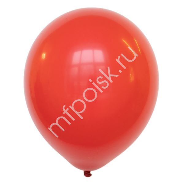 Латексный воздушный шар M 14"/35см Пастель RED 006 50шт
