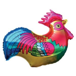 воздушные шары, шары из фольги, FM Фигура гр.9 И-89 Петушок 70см X 74см