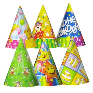 праздничные колпачки, PR Колпачок АССОРТИ (6 шт.)4607028768491 К-17