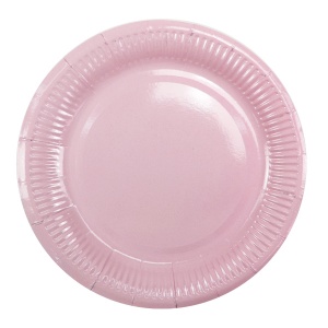 Тарелки бумажные Pink 18 см 6 шт