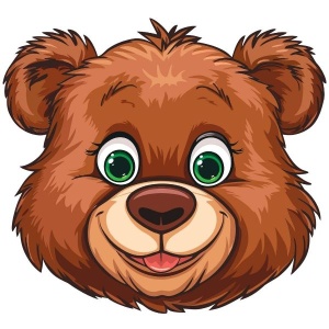 Маска-ободок Медведь