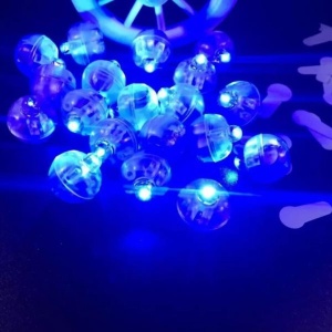 Светодиод круглый синий 20шт