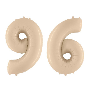 FM Фигура Цифра 6/9 Сатин Cream 40"/102см