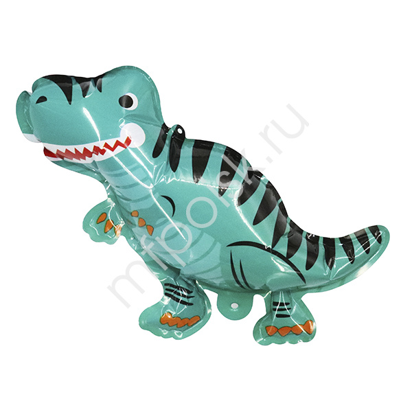 Y Шар самодув фигура Динозавр голубой 20см