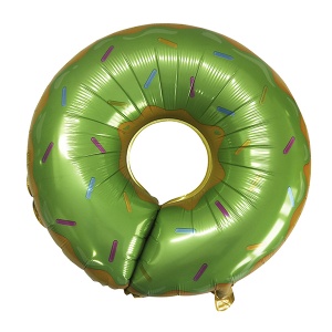 Фигура Пончик зеленый 25"/63 см