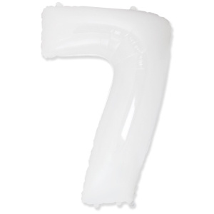FM Фигура Цифра 7 White 40"/102см