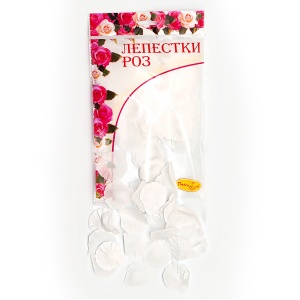 свадебные аксессуары, AC Лепестки роз WHITE 30гр.