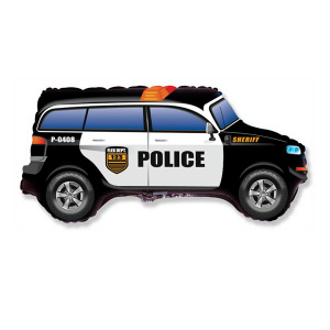 Фигура Полицейская машина 48 см X 85 см фольгированный шар