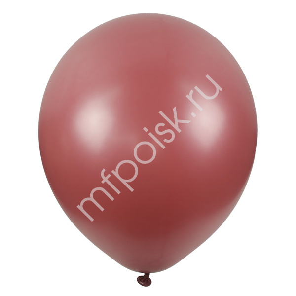 Латексный воздушный шар M 12"/30см Пастель WINE RED 846 100шт