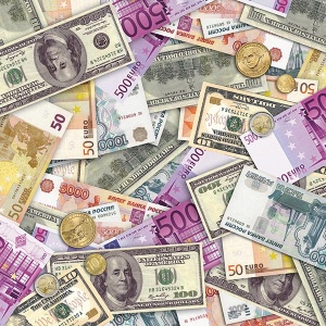 Салфетки Деньги 12 шт