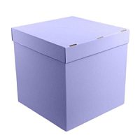 Коробка для воздушных шаров Лаванда 60 х 60 х 60 см
