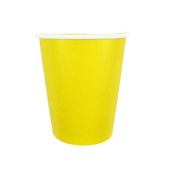 Y Стаканы бумажные Yellow 250мл 6шт