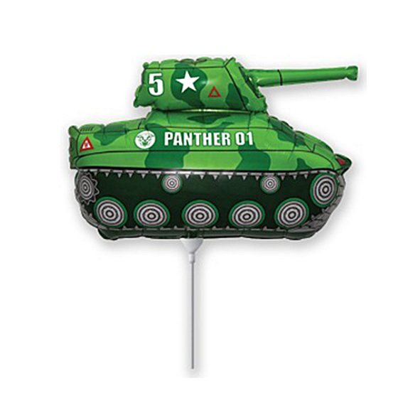 FM Мини Фигура И-327 Танк зеленый 26см x 30см