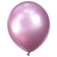 Воздушный шар 12"/30см Хром LIGHT PURPLE 50шт