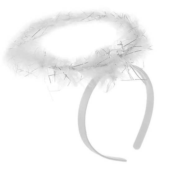 Y Ободок Нимб белый