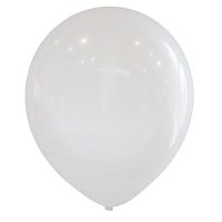 Воздушный шар 12"/30см Пастель WHITE 004 50шт