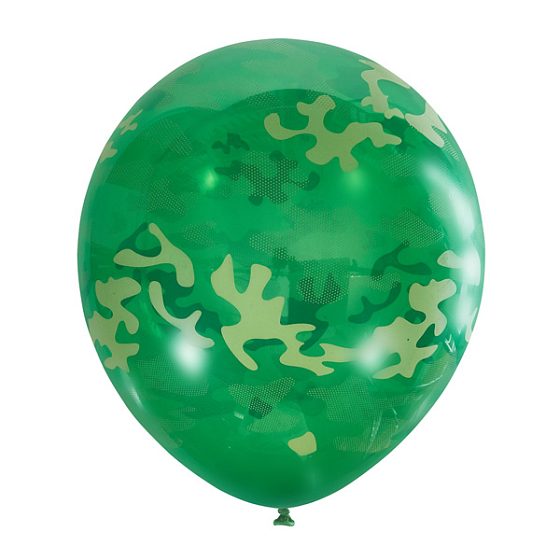 MP 12"/30см Декоратор EMERALD GREEN (шелк) 5 ст. рис Милитари 25шт