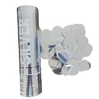 20см Пневмохлопушка Silver конфетти
