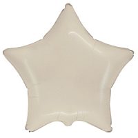 Звезда Сатин Cream 18"/45см