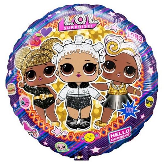 FM Круг И-450 Куклы подружки LOL Гламур 18"/45см