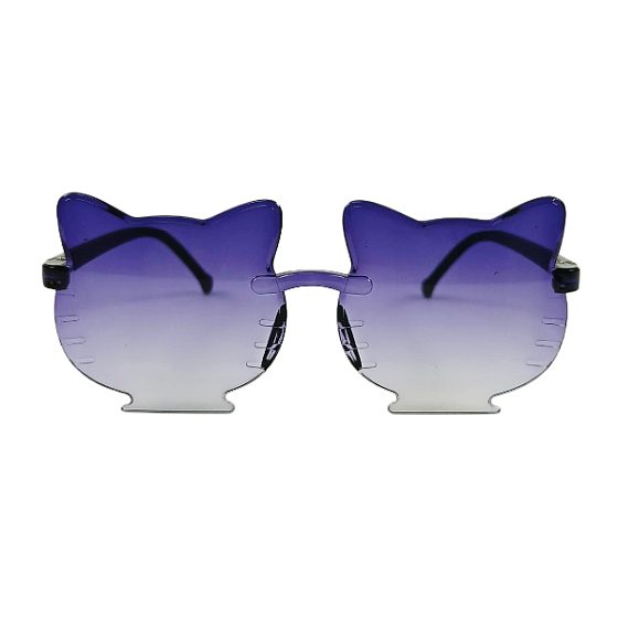 Y Очки Котенок, фиолетовые 12х5см