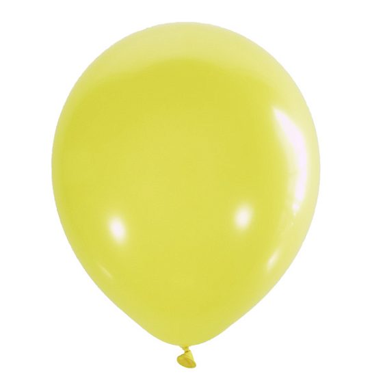 воздушные шары, M 12"/30см Пастель YELLOW 001 100шт