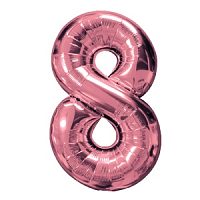 Фигура Цифра 8 Rose Gold 40"/102см