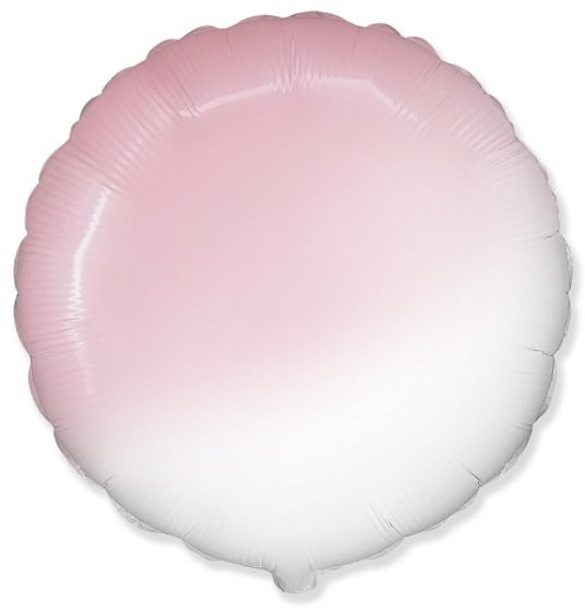 FM Круг градиент PINK 18"/45см
