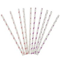 Трубочки для коктейля Фламинго 12(6+6) шт