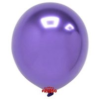 Воздушный шар 12"/30см Хром Platinum Luxe Violet 25шт