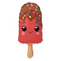 Фигура Мороженое "Эскимошка" розовое 85см х 43см