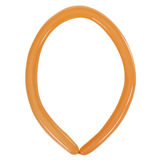воздушные шары, шары для моделирования, M 270 Пастель для моделирования ORANGE 100шт