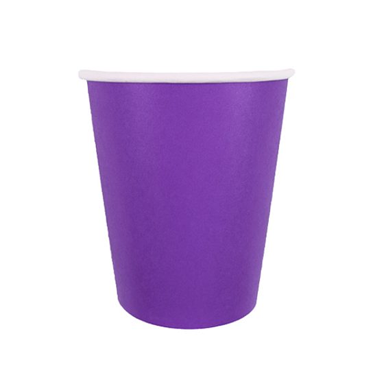 Y Стаканы бумажные Purple 250мл 6шт