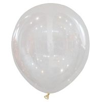 Воздушный шар 12"/30см Декоратор TRANSPARENT 057 50шт