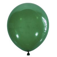 Воздушный шар 12"/30см Декоратор EMERALD GREEN 055 100шт