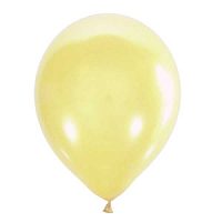 Воздушный шар 12"/30см Металлик LEMON YELLOW 034 100шт