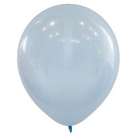 Воздушный шар 12"/30см Декоратор SKY BLUE 042 50шт