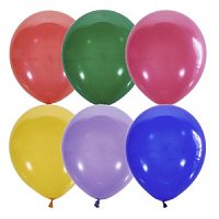 Воздушный шар 16"/41см Декоратор ассорти 50шт