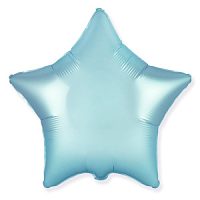 FM Звезда Пастель сатин BLUE 18"/45 см 